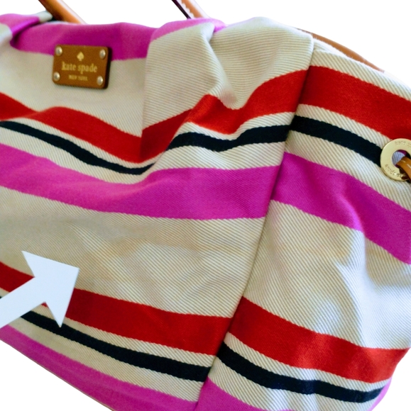 Kate Spade Stevie Canvas Diaper Bag - Picture 5 of 16